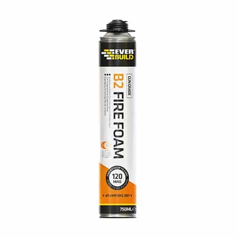 Everbuild Everbuild Fire Foam B2 Gun Grade Expanding Foam - 750ml Single Can