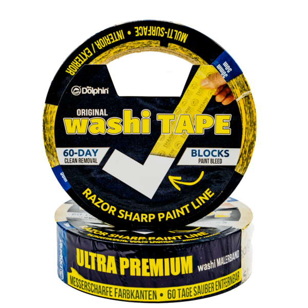 Blue Dolphin Washi Ultra Premium Painters Tape (30mm x 50m) Single Tape