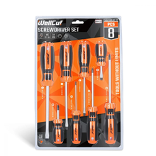 WellCut Wellcut - 8 Piece Magnetic Screwdriver Set