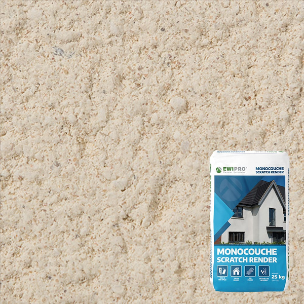 EWI Pro Monocouche Render (EWI-090) 25KG - Cashew Cashew