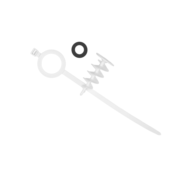Swifix Swifix External Wall Cable Connectors - White White