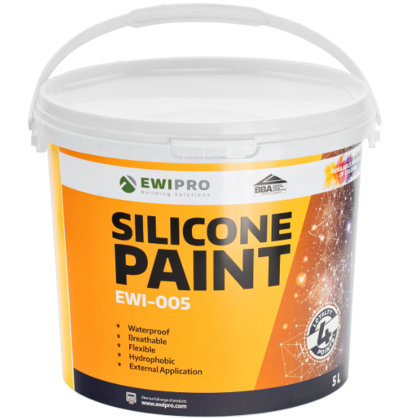 Silicone Paint (EWI-005) – 5 Litres 5L