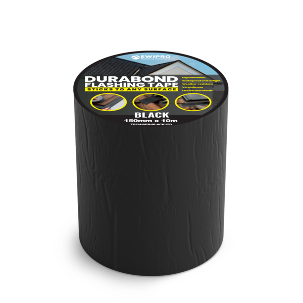 EWI Pro Durabond Flashing Tape - Black 150mm x 10m Black 150mm x 10m