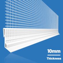 Likov 10mm Clip-on Profile for Starter Track (2.5m) Single Clip-on Profile