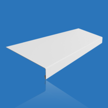 EWI Pro White Aluminium Oversill (2.5m) 