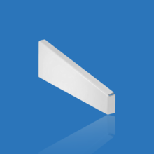 EWI Pro White Aluminium Oversill End Caps (Pair)