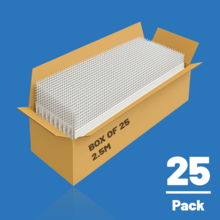 Likov 6mm Clip-on Profile for Starter Track (2.5m) Pack of 25 Beads