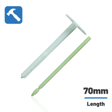 Fischer FISCHER - DIPK-8-20-40 - Scrim Pin Fixing - 70mm (Box of 200)
