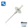EWI Pro 8mm Hammer Fixing with Metal Pin & Short Expansion Zone - 95mm 95mm