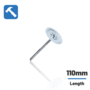 Wkret-Met MLN Metal Lamella Firebreak Fixing - 110mm 110mm