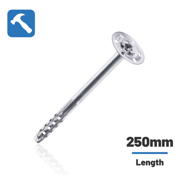 Rawlplug RAWLPLUG -  MBA Zinc Plated Fire Rated Fixing 250mm