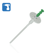 EWI Pro 8mm Screw Fixing with Metal Pin & Short Expansion Zone