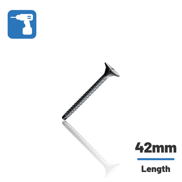 Evolution EVOLUTION WHX Cementitious Self Drilling Board Screw (Box of 200) 42mm 42mm