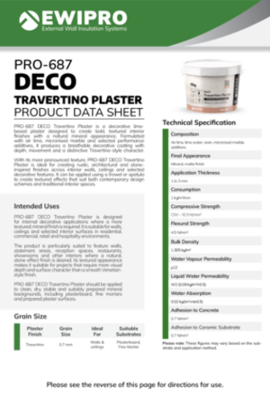 PRO-687 DECO Travertino Plaster - Product Data Sheet.pdf