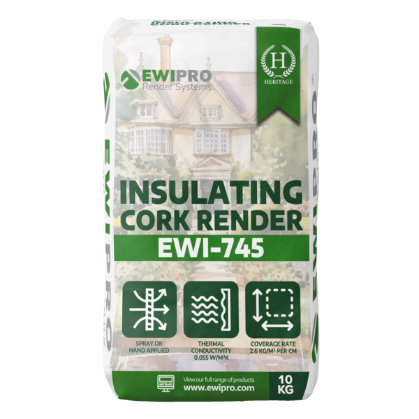 EWI Pro Insulating Cork Render (EWI-745) - 10kg