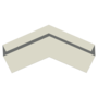 Roofline Closure System  - Apex Connector (downlip)  140mm