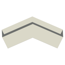 Roofline Closure System  - Apex Connector (downlip) 