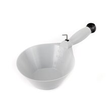 EWI Trade Basics PVC Plastering Scoop - 165mm - Grey